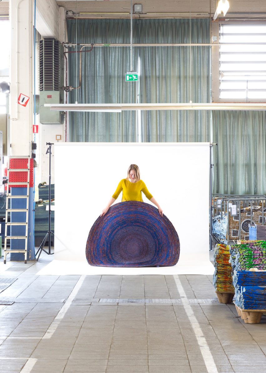 Dutch designers present diverse rug designs in Dutch Stuff show