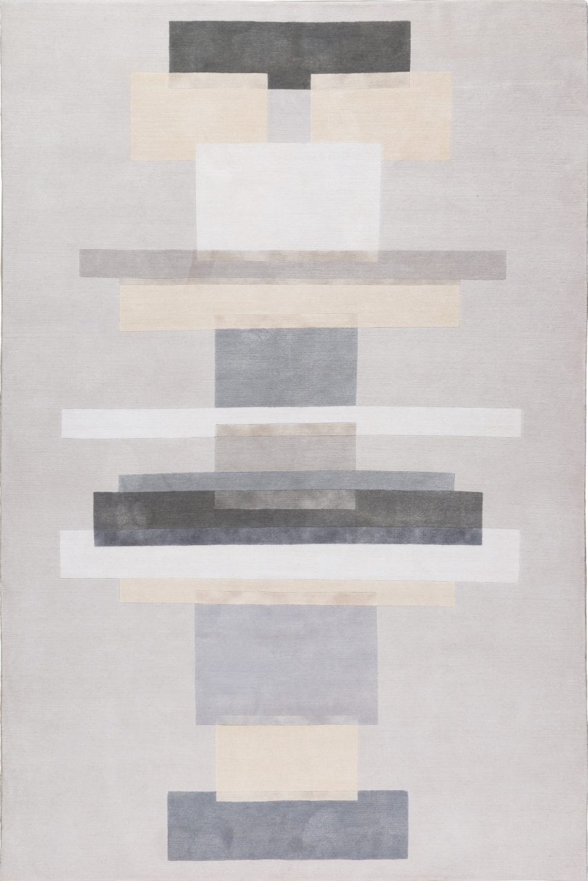 Jonathan Saunders experiments with muted colours for latest rug collection