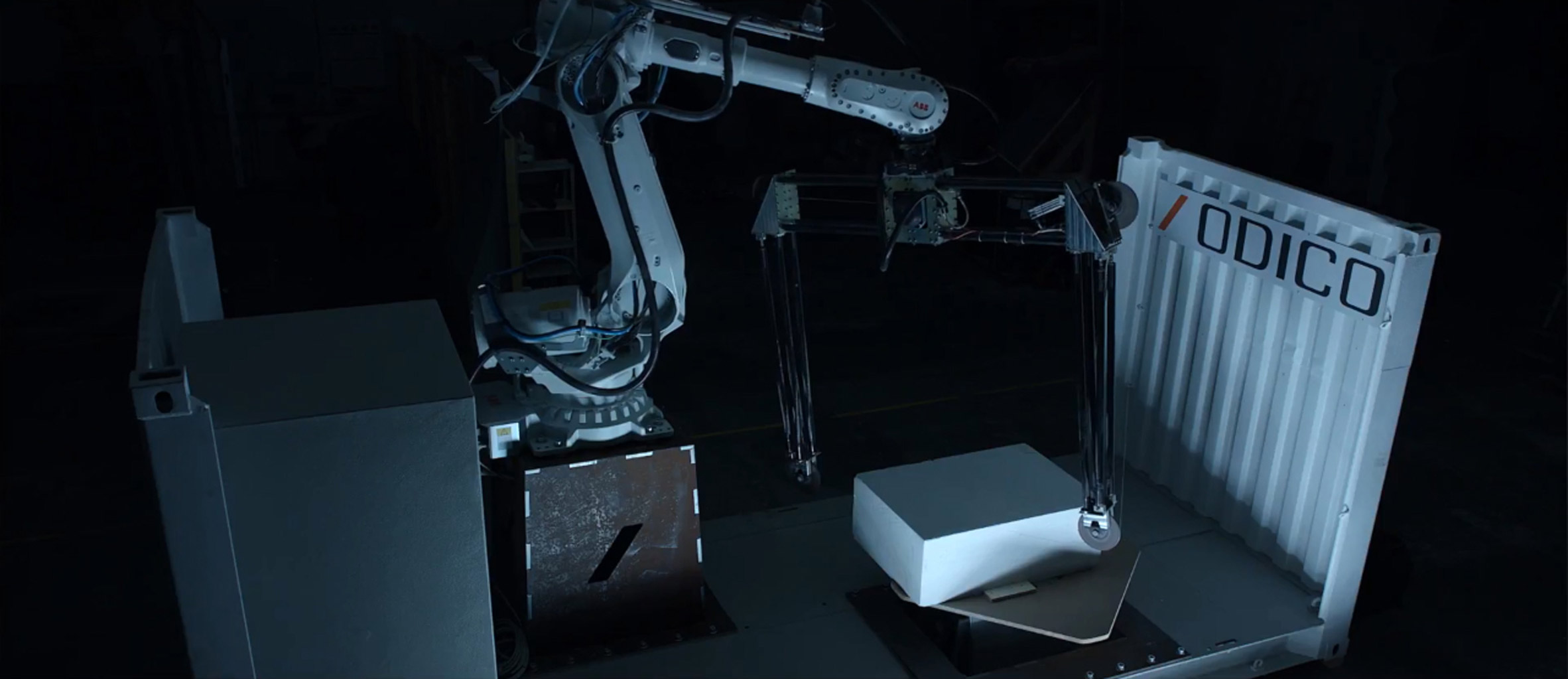 Odico's Factory on the Fly offers pop-up robotic manufacturing unit for construction sites
