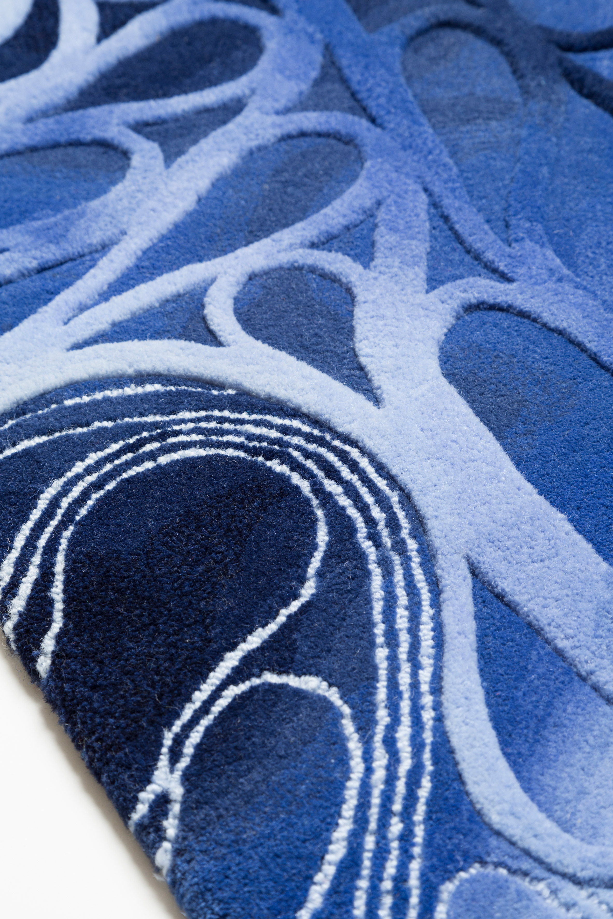 Zaha Hadid's distinctive architecture is translated into carpet designs