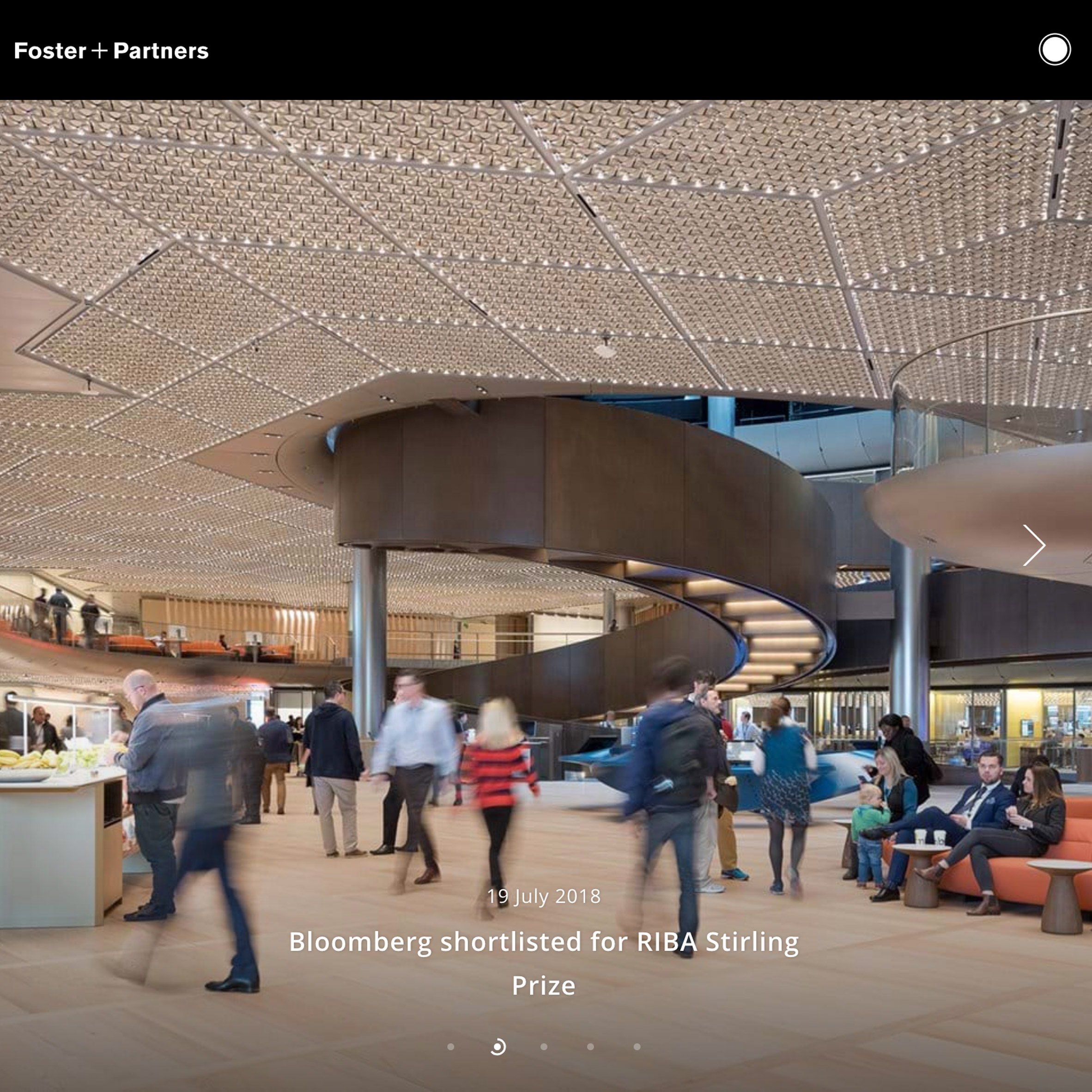 Foster Partners Wins Award For Best Architect S Website