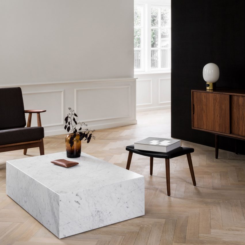 Dezeen roundups: Marble home interiors