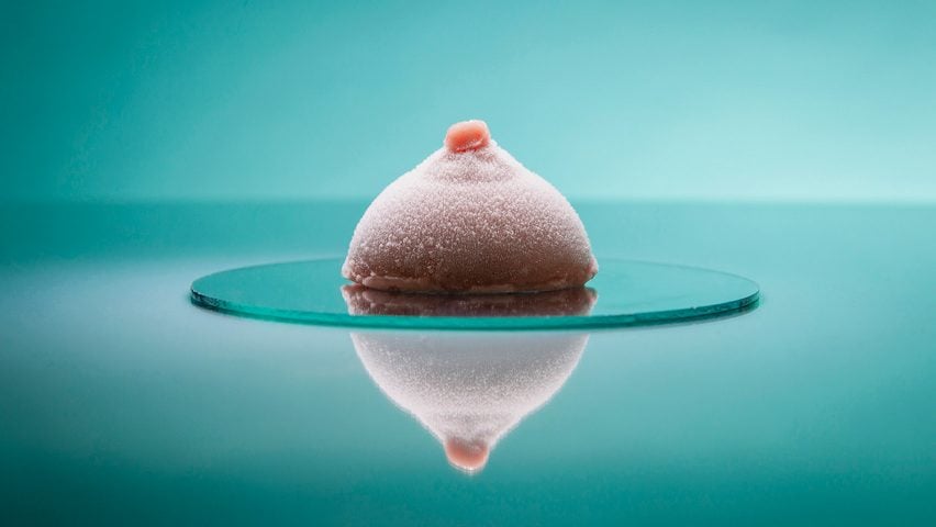 A rose-flavoured breast is the winner of Bompas & Parr's ice cream competition