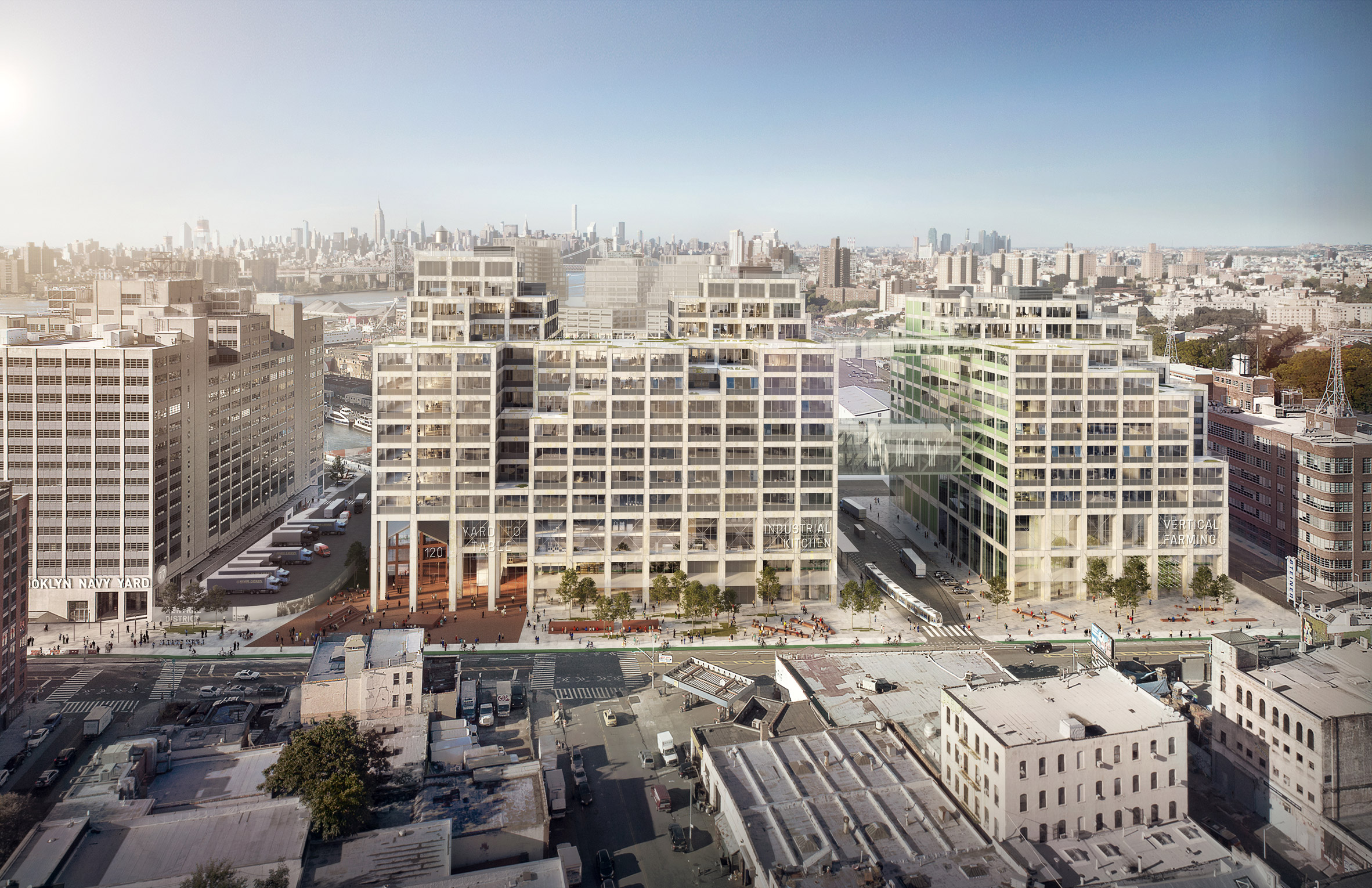 Brooklyn Navy Yard masterplan by WXY Architecture and Urban Design