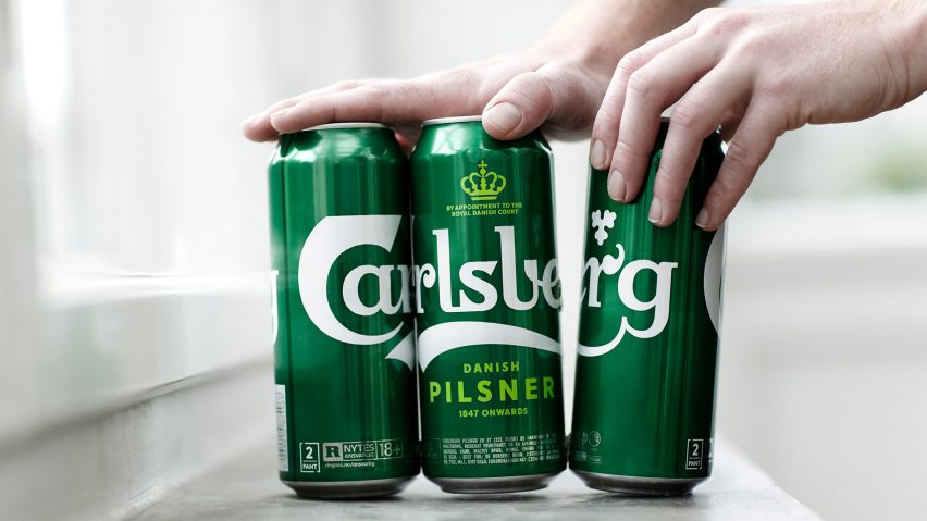 Carlsberg ditches plastic ring can holders for eco-friendly glue