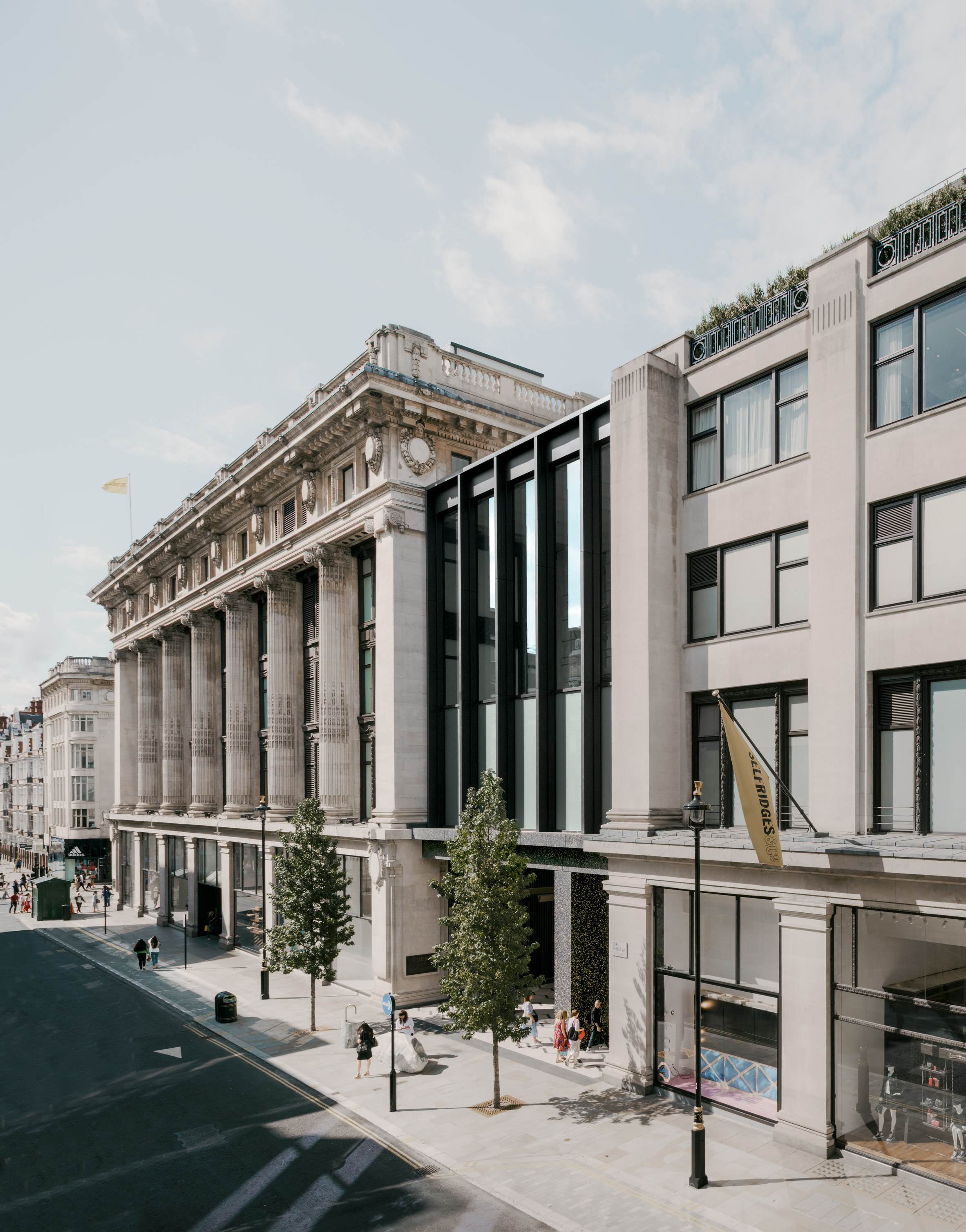 Selfridges department store extension by David Chipperfield Architects