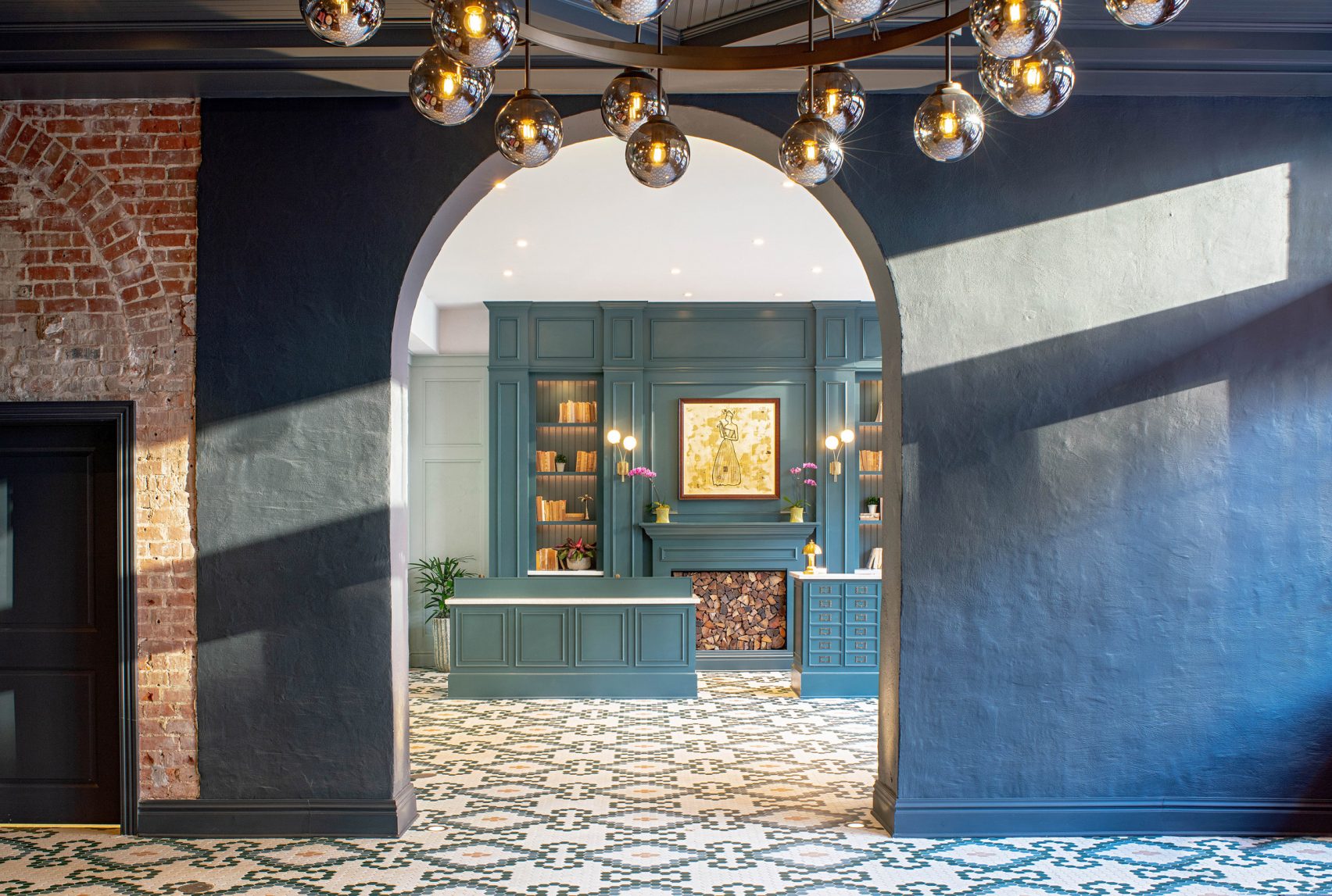 The Eliza Jane hotel takes up seven historic warehouses in New Orleans