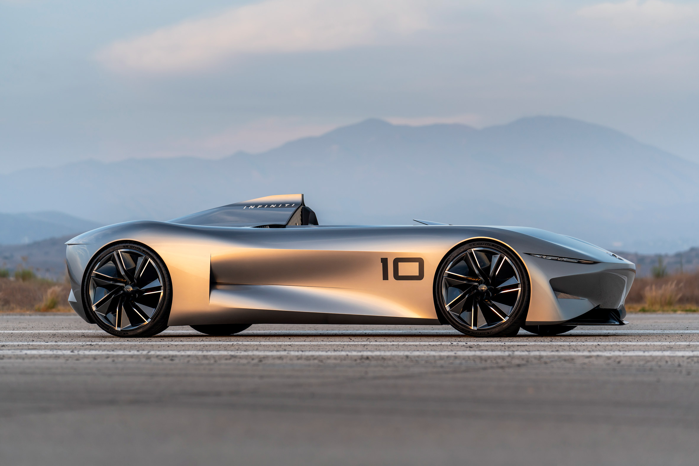 Infiniti's Prototype 10 is a modern twist on the classic speedster