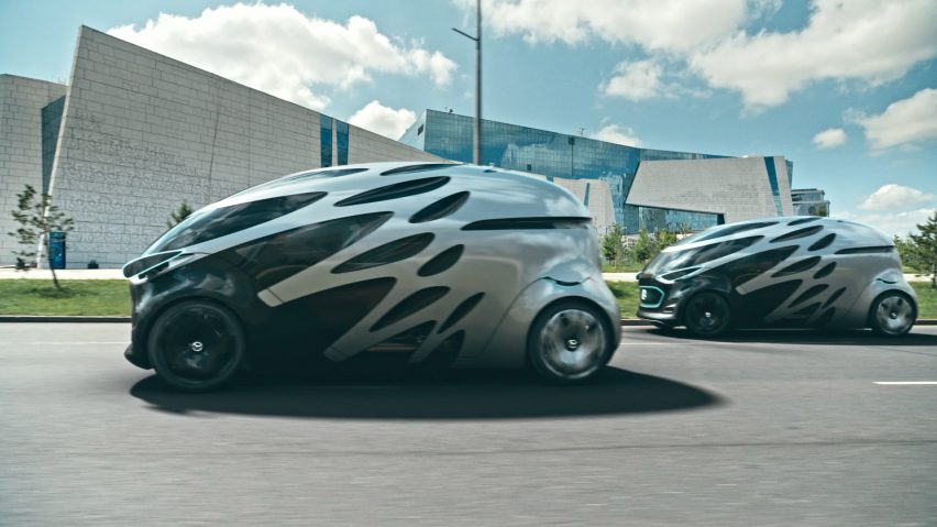Mercedes-Benz emplea un sistema de cuerpo modular para el último concepto de movilidad