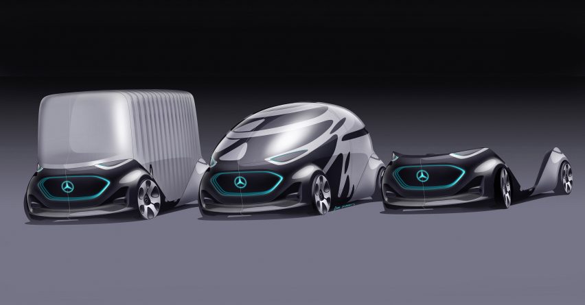 Mercedes-Benz emplea un sistema de cuerpo modular para el último concepto de movilidad