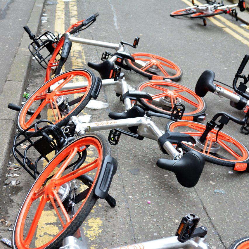 Mobike withdraws from Manchester due to vandalism