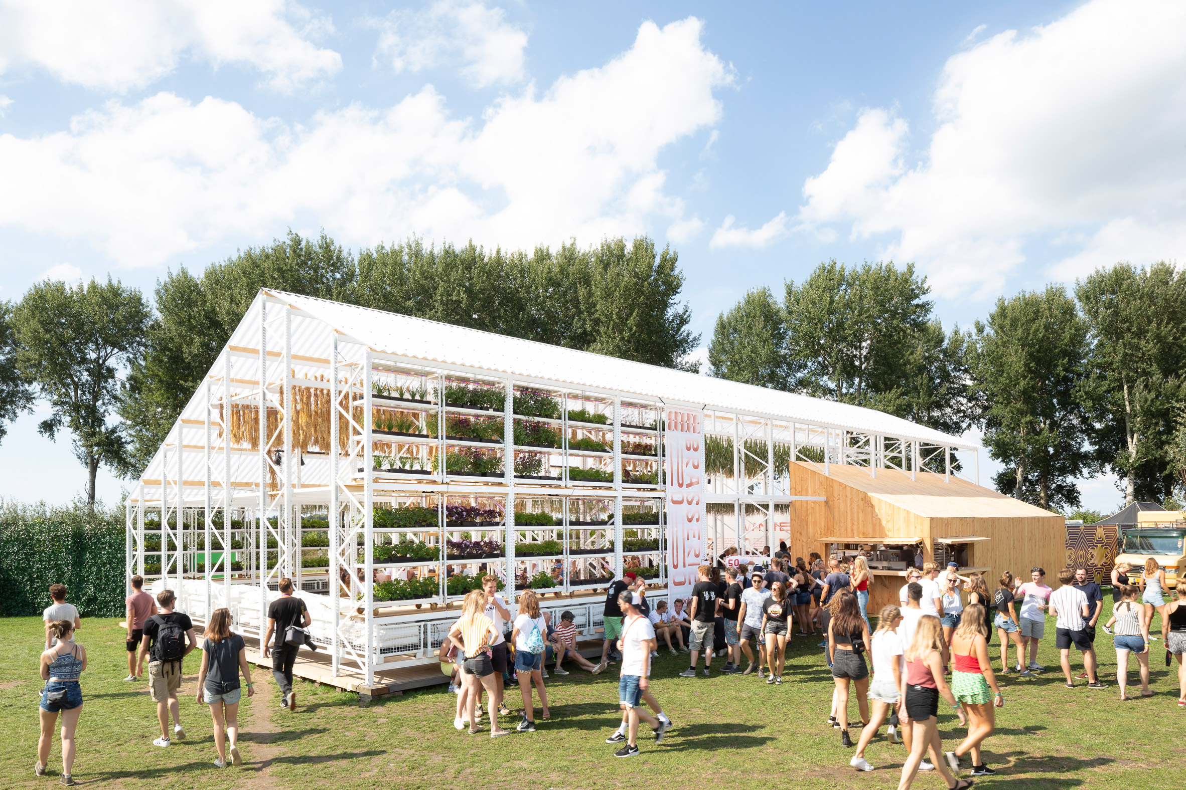 People's Pavilion by Overtreders W