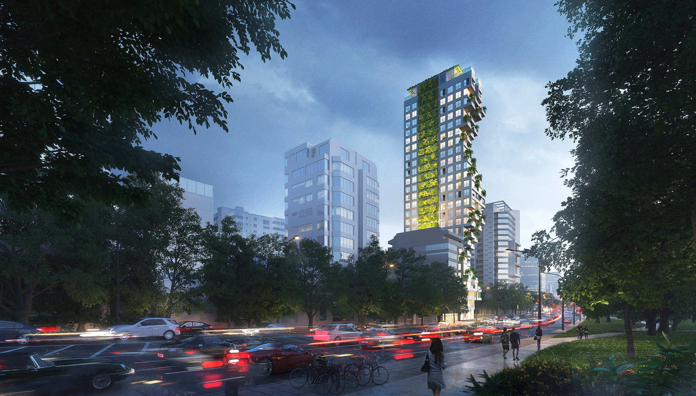 Safdie Architects' Qorner tower for Quito to feature "hillside of terraces"