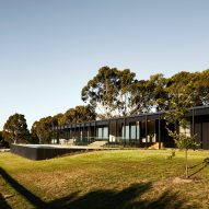 Red Hill Farm House is a modern twist on vernacular agricultural architecture