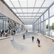 EFFEKT transforms abandoned windmill factory into skatepark and youth centre