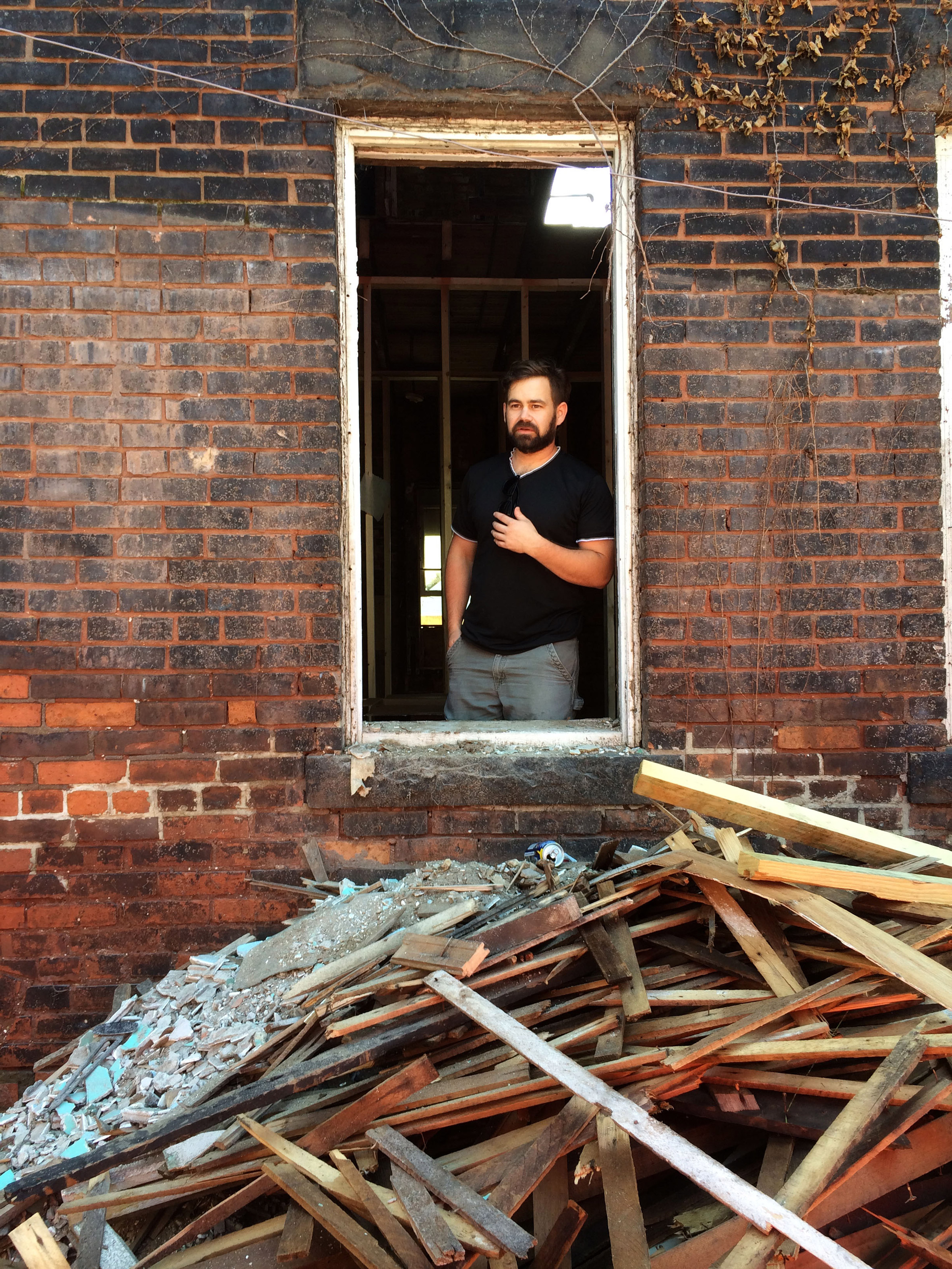 Cleveland firm Redhouse Architecture is planning to recycle derelict homes by combining waste materials from demolitions with mushroom mycelium, creating new building materials.