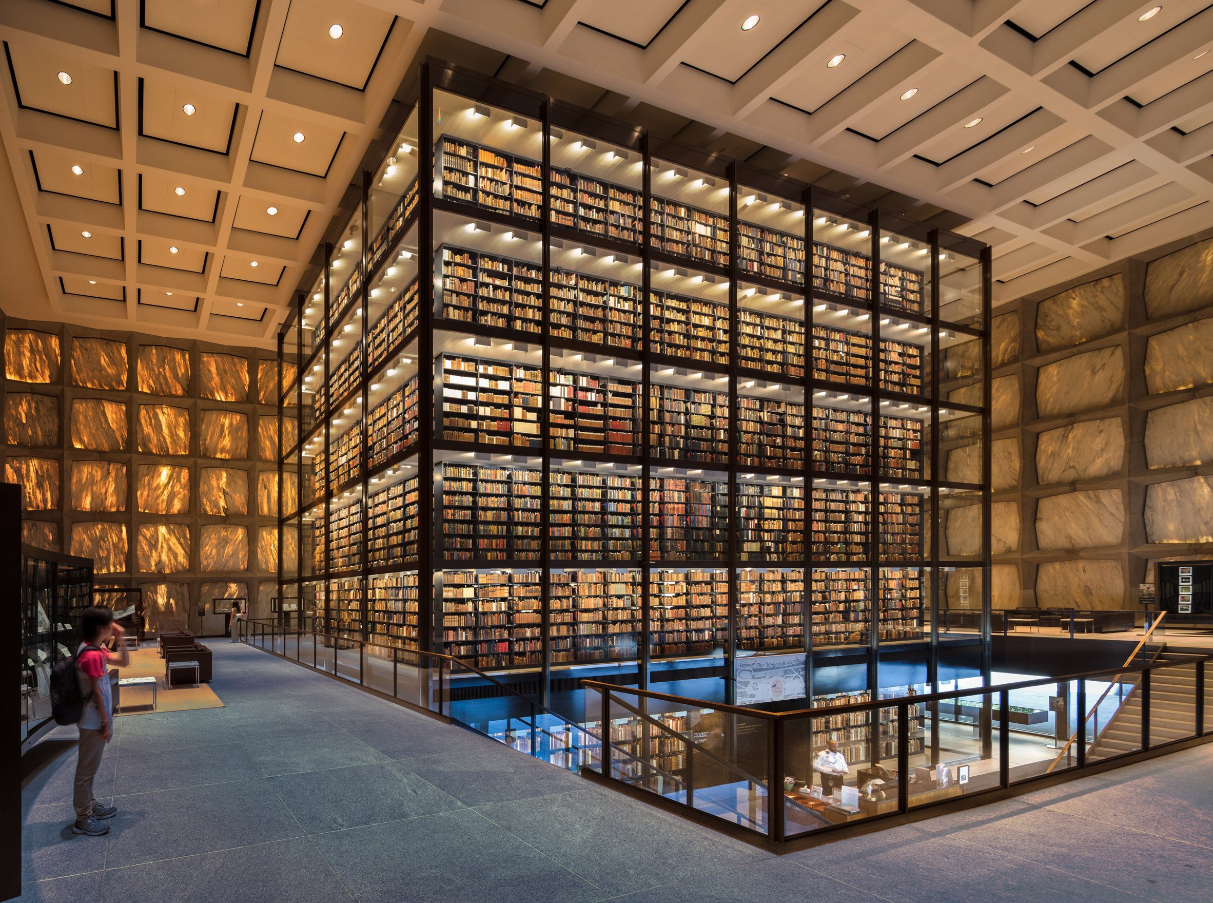 Beinecke Library by Gordon Bunshaft, New Haven, Connecticut