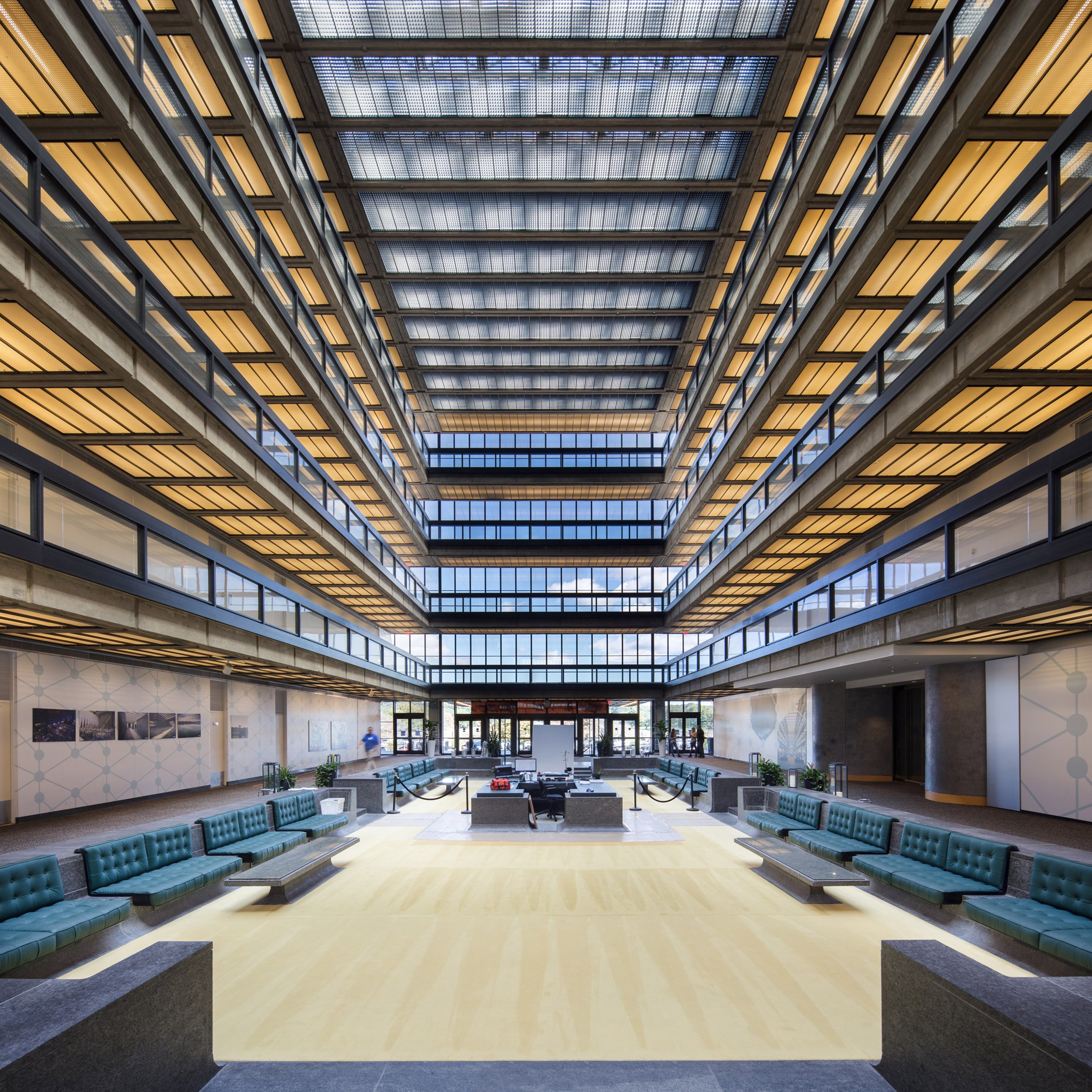Bell Labs by Eero Saarinen, Holmdel, New Jersey