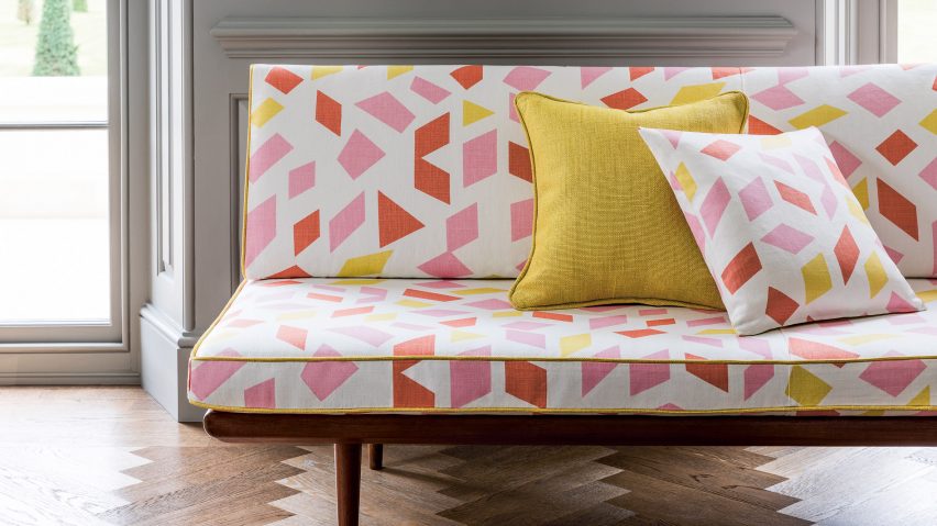 Christopher Farr launches two patterned fabrics from the Anni Albers archive