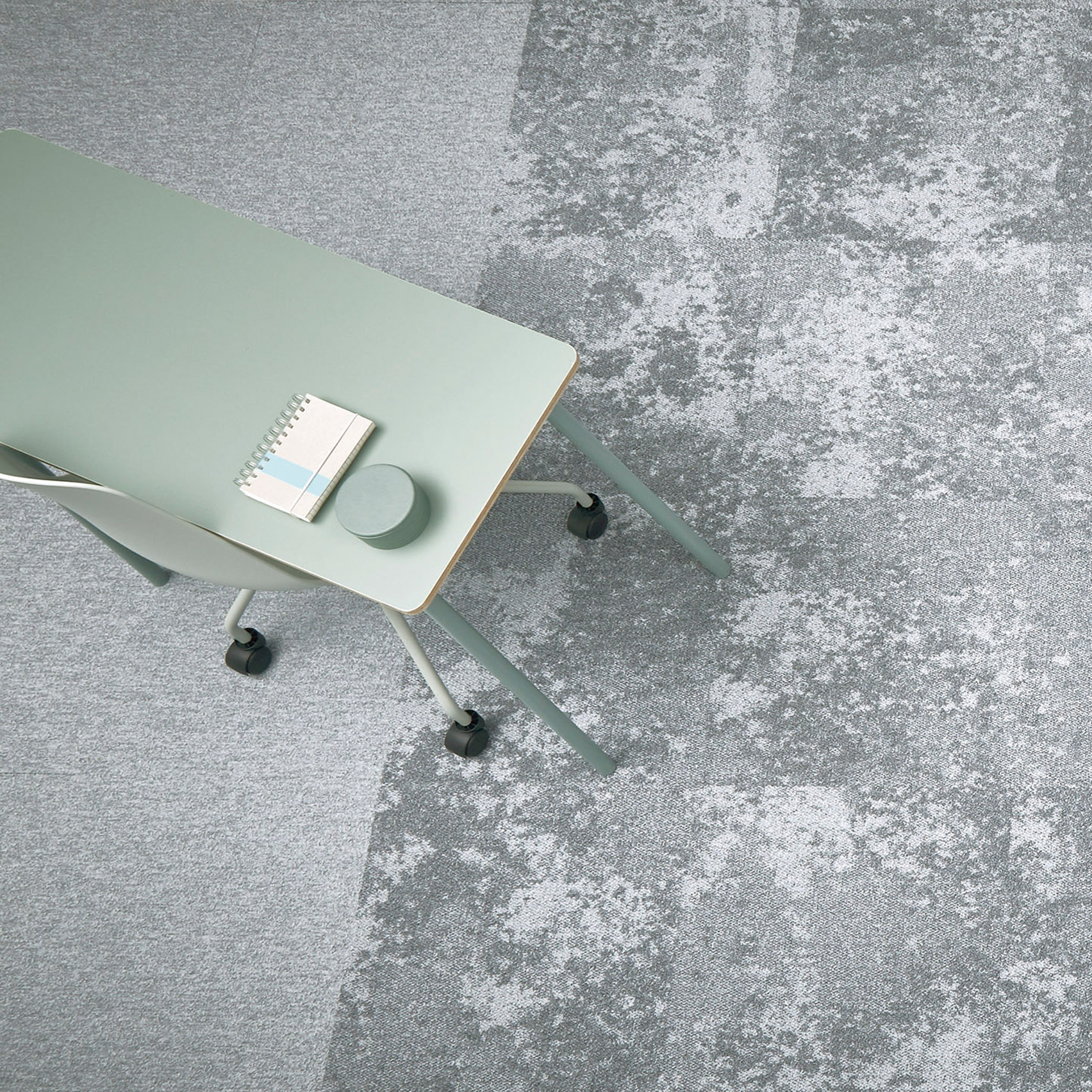 Forbo Flooring System's latest range Tessera Cloudscape is designed to mimic the clouds in the sky
