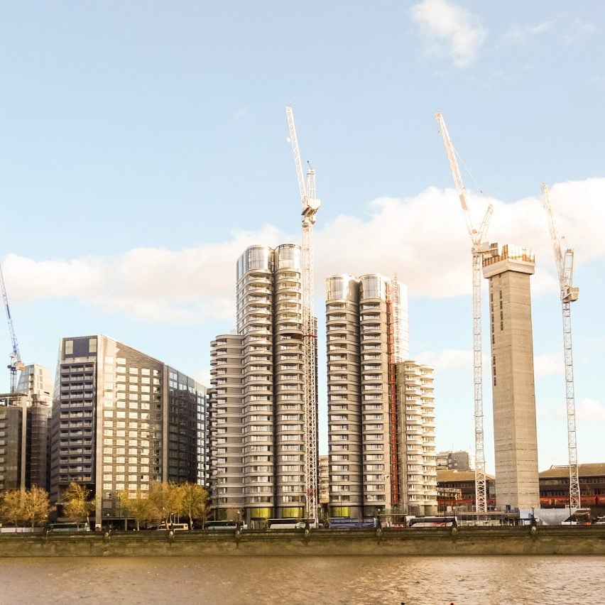 Corniche towers by Foster + Partners