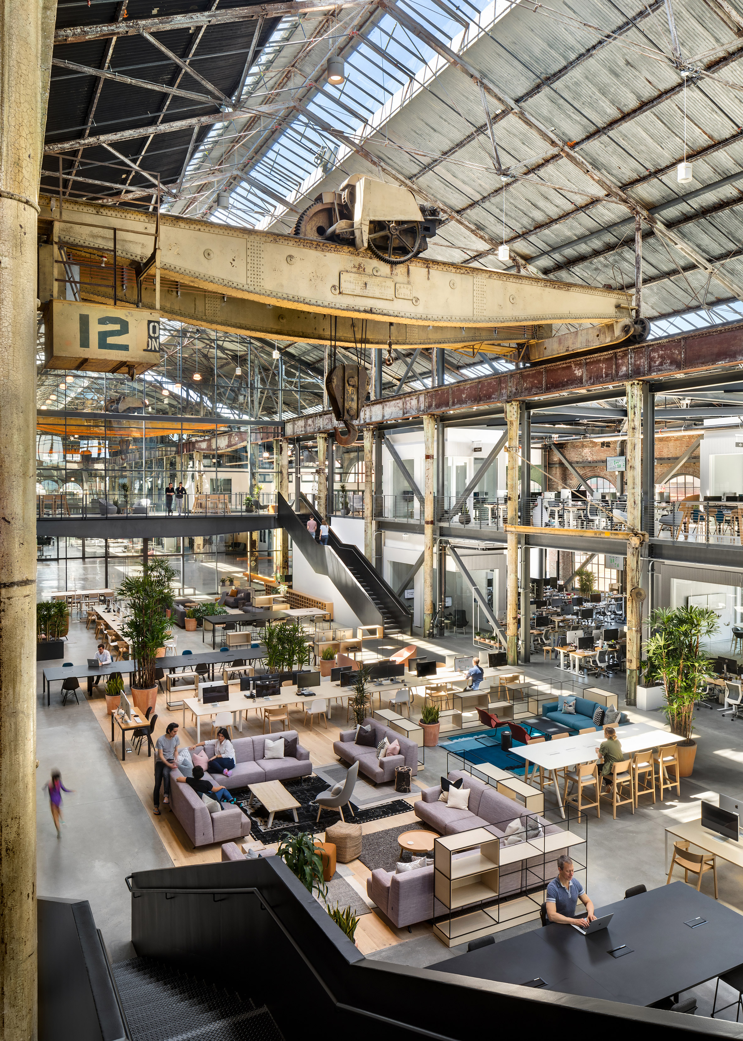 Vast warehouse at San Francisco\'s becomes 70 Pier headquarters Gusto