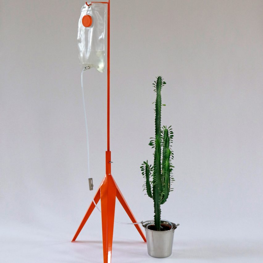 Indoor watering system brings thirsty houseplants back from the brink