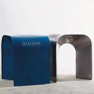 Paperthin stool celebrates "the essence of the classic tin can"