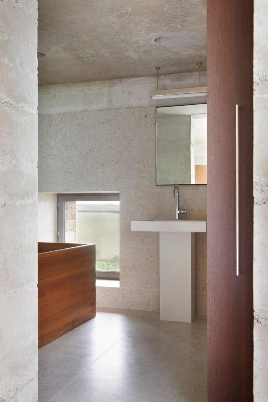 Peter Zumthor completes Devon countryside villa, Secular Retreat, "in the tradition of Andrea Palladio"
