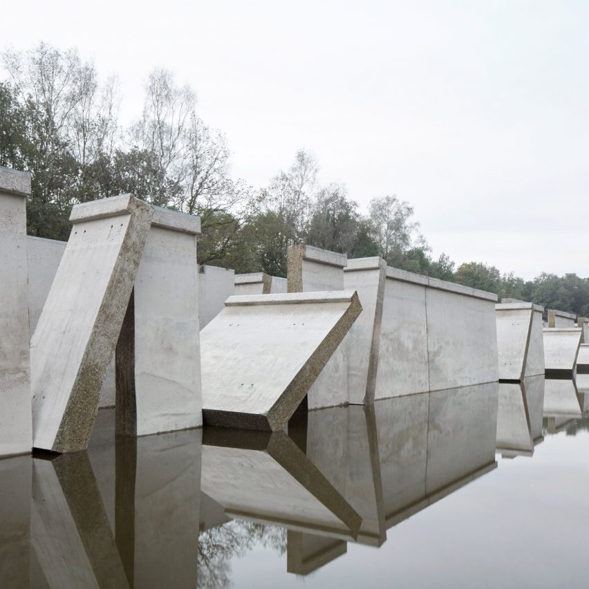 RAAAF and Atelier de Lyon slice open huge wave machine to create Deltawerk monument
