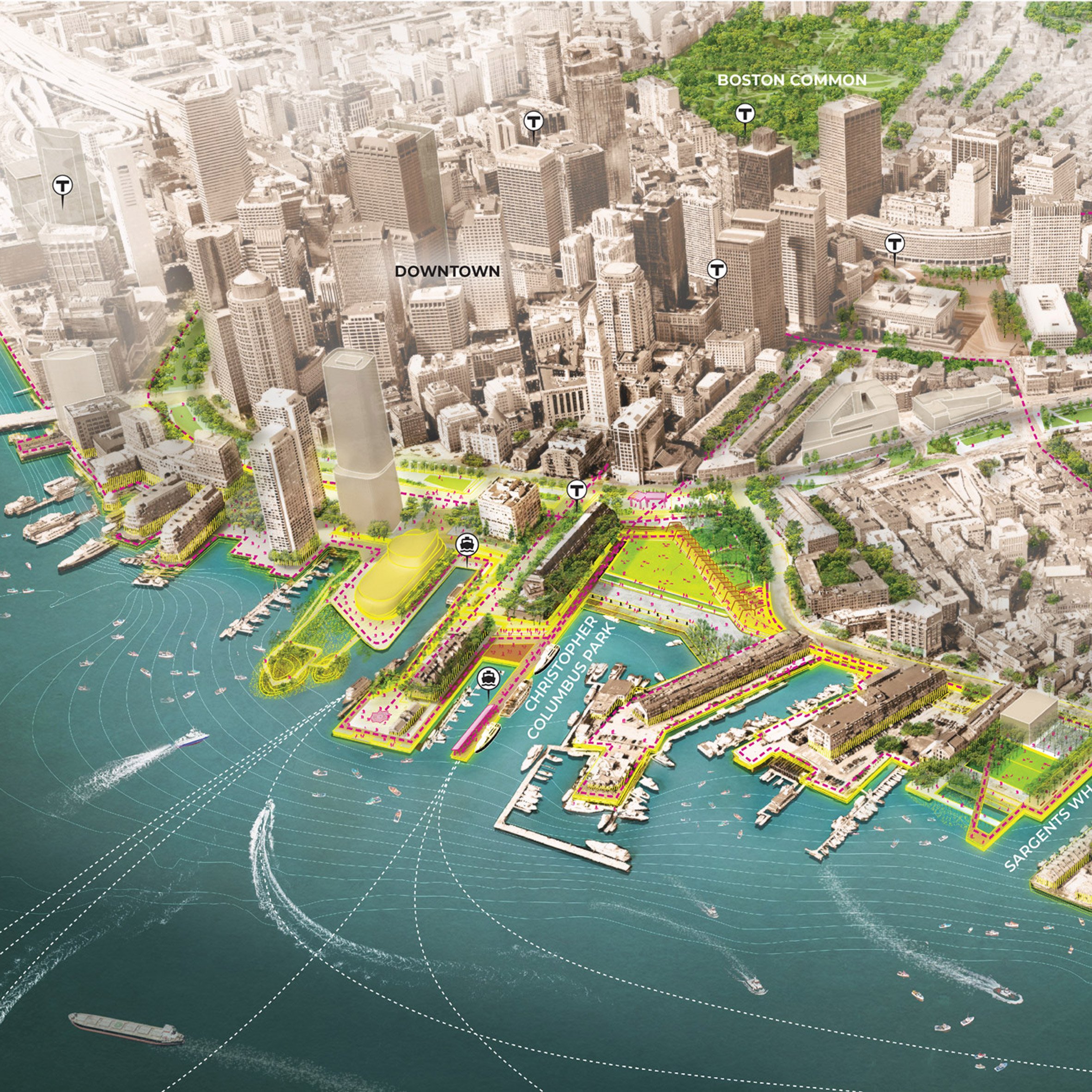 Resilient Boston Harbor by SCAPE