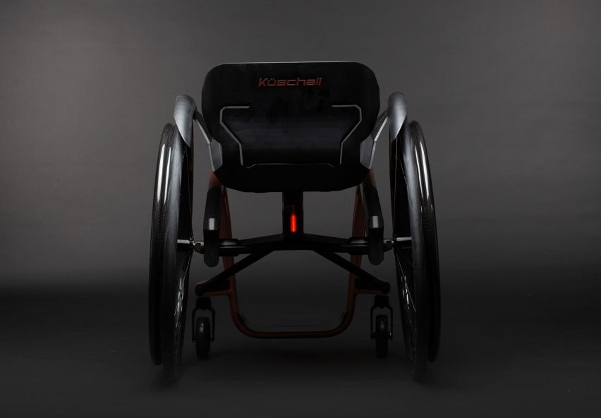 Superstar graphene wheelchair by Küschall