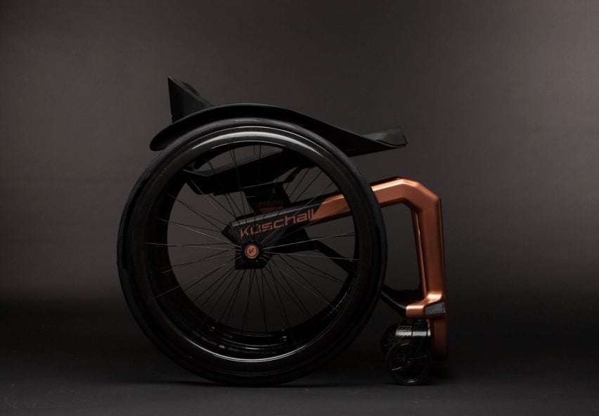 Superstar graphene wheelchair by Küschall
