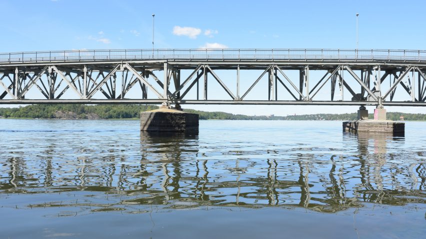 Gamla Lidingöbron bridge byUrban Nouveau