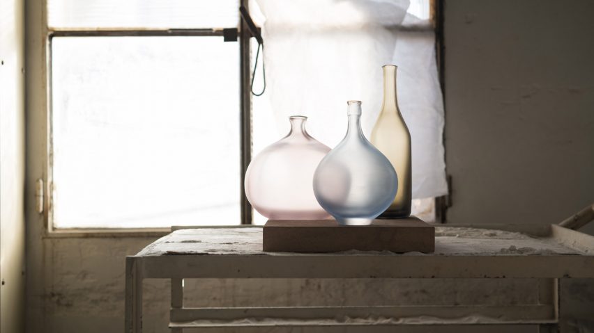 Matteo Thun creates a limited edition series of opaque vessels for Venini