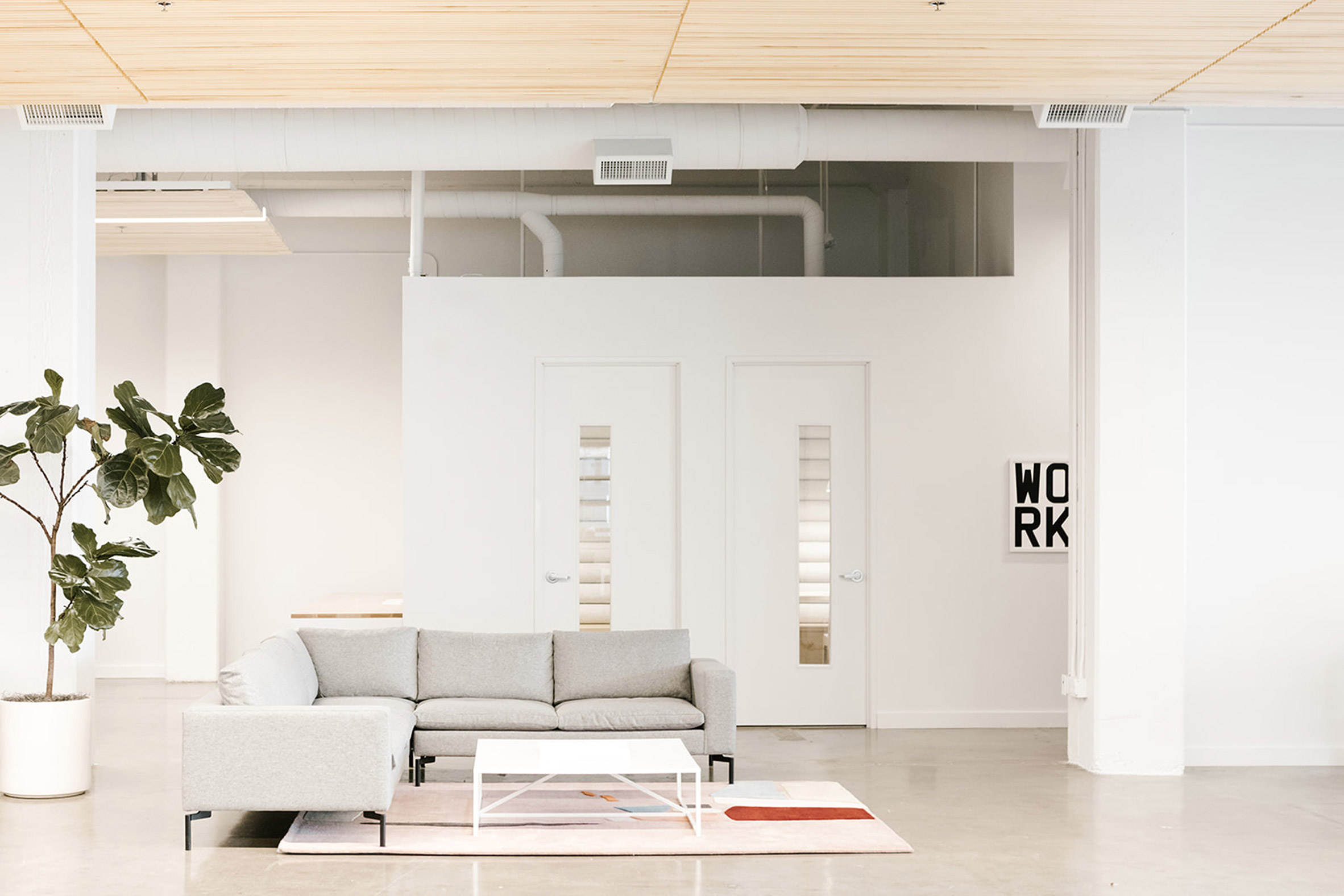 Work & Co office by Casework
