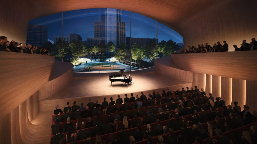 Ural Philharmonic Orchestra by Zaha Hadid Architects