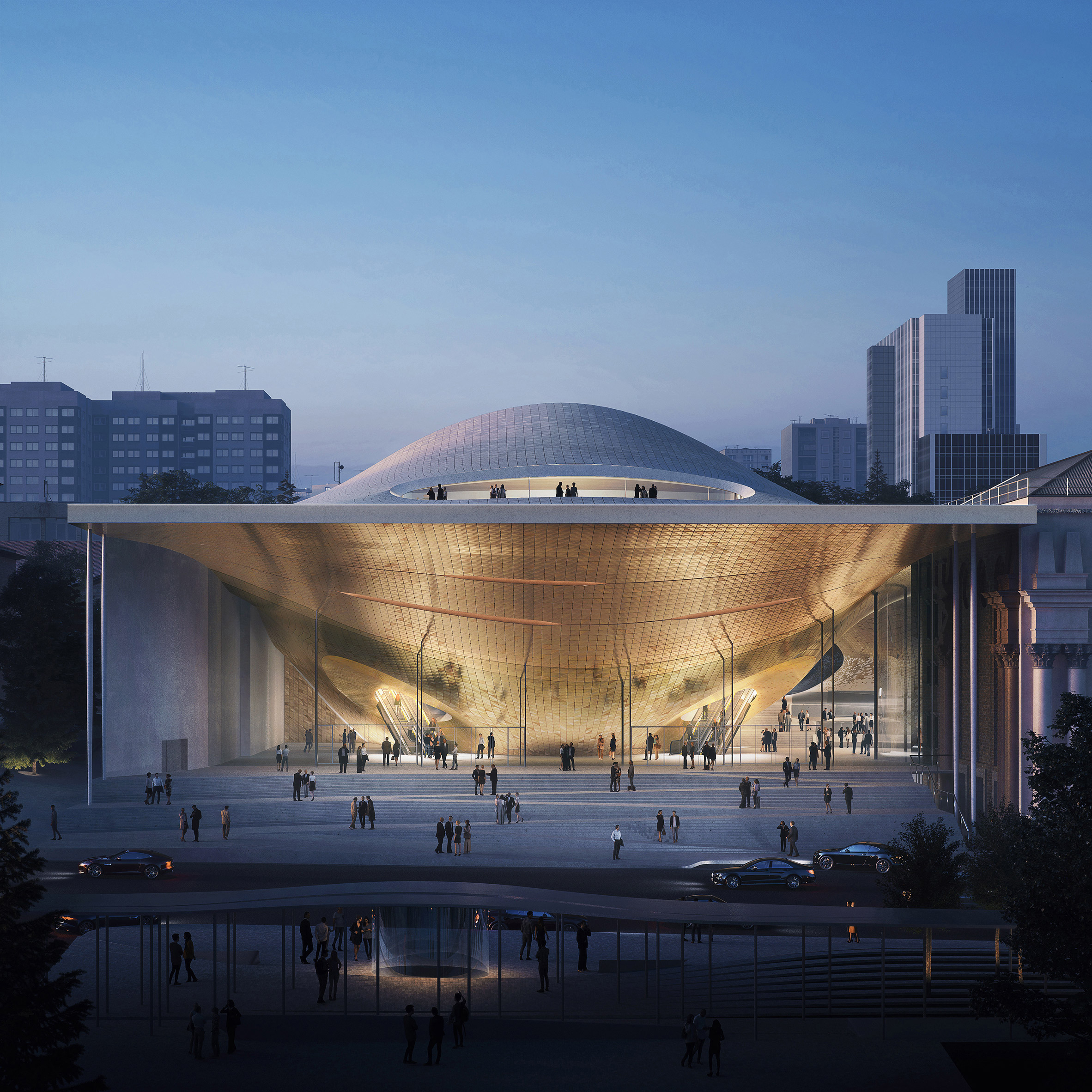 Ural Philharmonic Orchestra by Zaha Hadid Architects