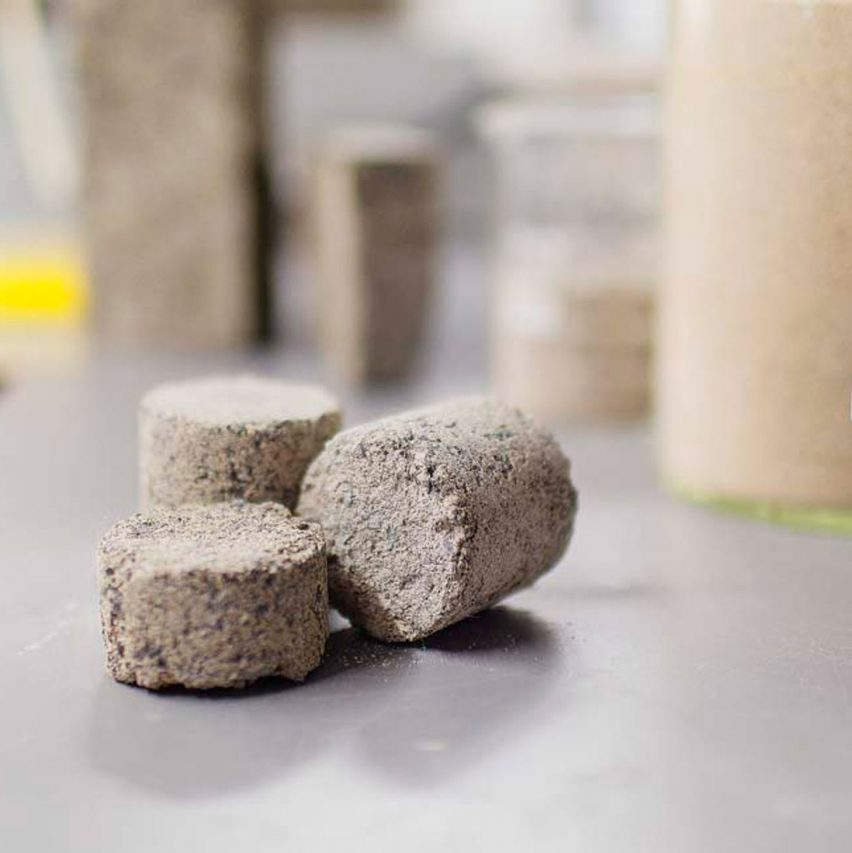 Bio-bricks from human urine by University of Cape Town