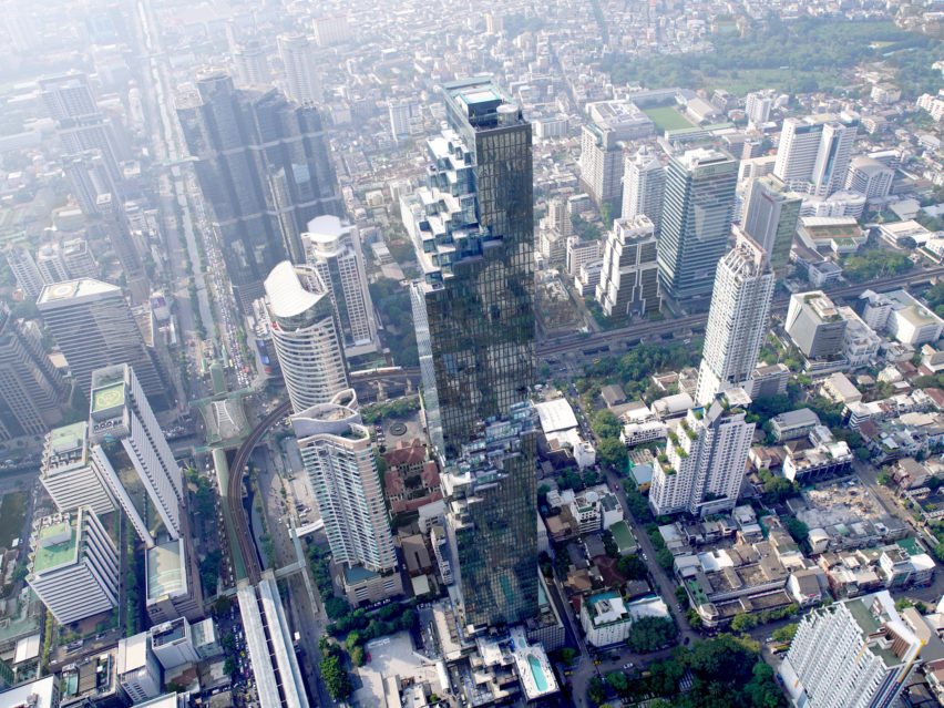 Büro Ole Scheeren completes the MahaNakhon in Bangkok – second tallest building in Thailand
