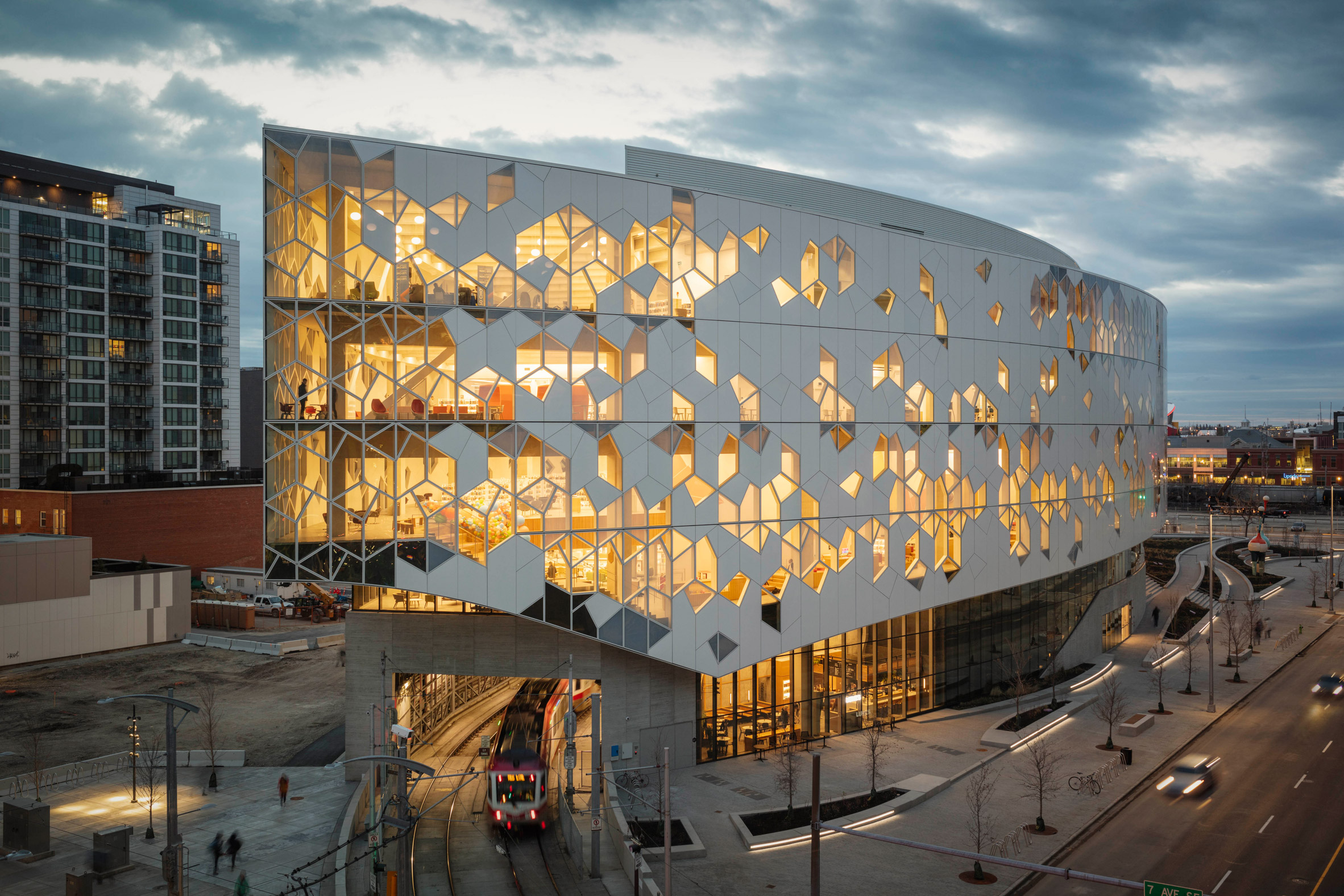 Calgary New Central Library by Snohetta