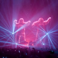 Marcus Lyall and Adam Smith have designed live shows for electronic music duo The Chemical Brothers for over 25 years