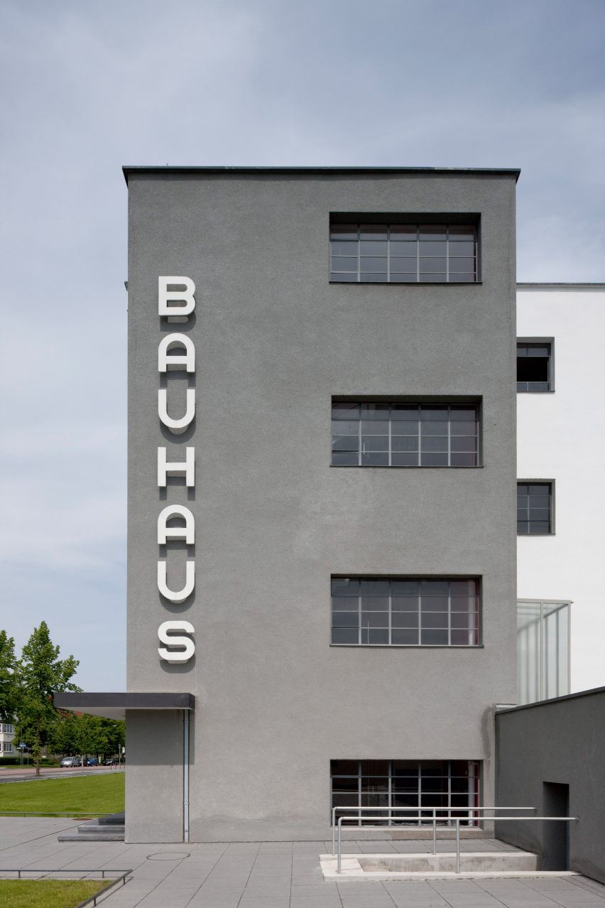Herbert Bayer typography at the Bauhaus