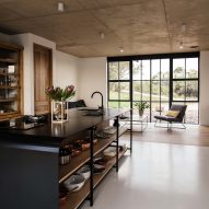 Kitchen of Conservatory House by Nadine Englebrecht in South Africa