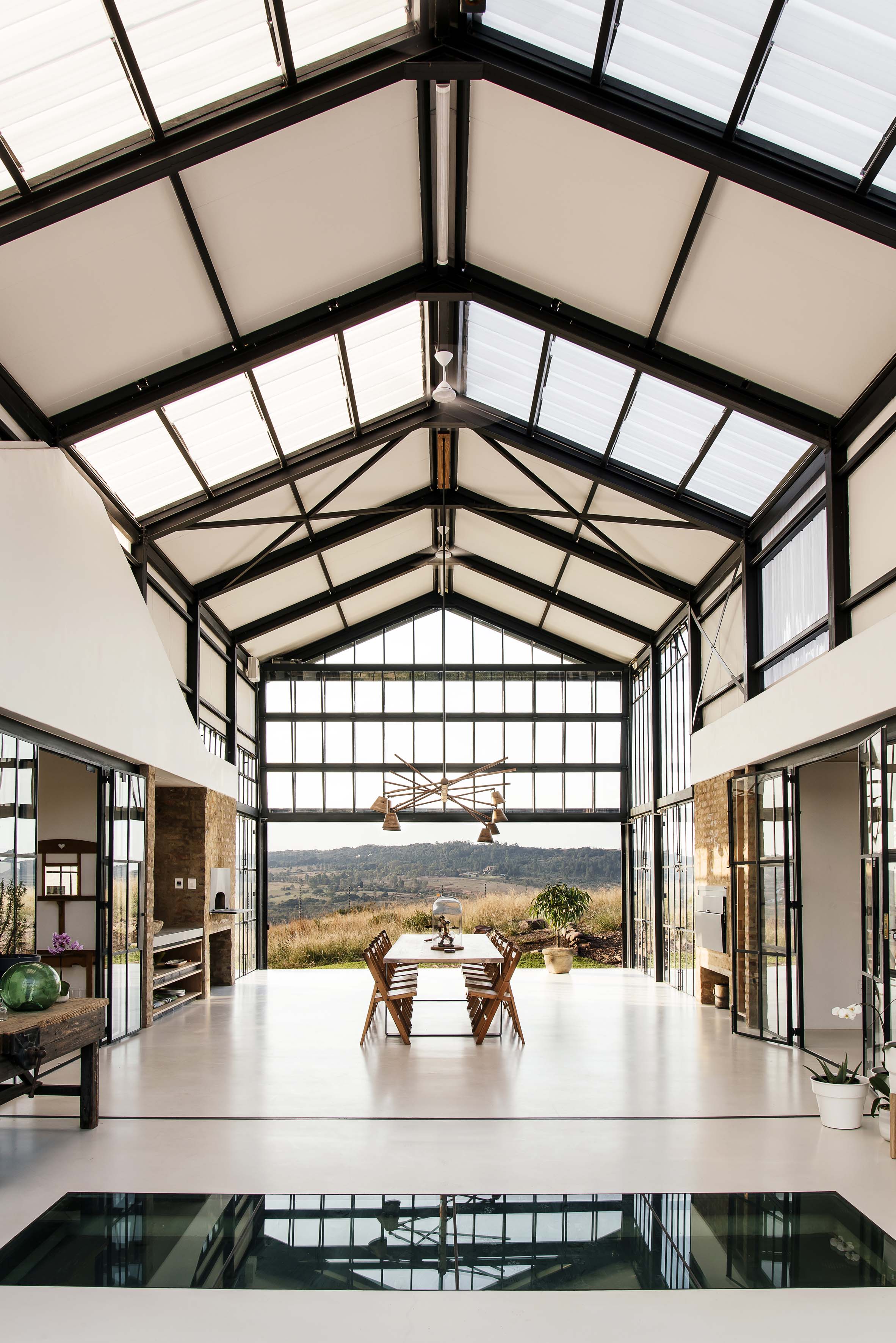 Interiors of Conservatory House by Nadine Englebrecht in South Africa