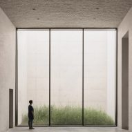 Crematorium Siesegem by Kaan Architecten rejects "pompous monumentalism"