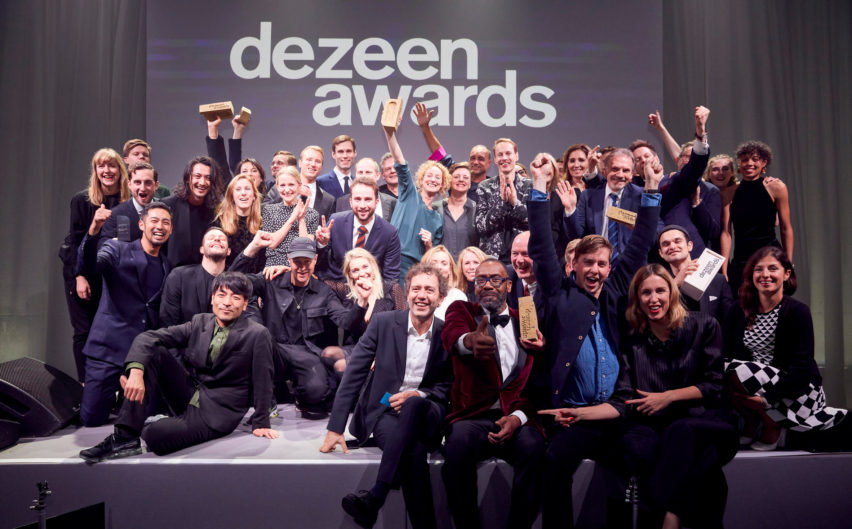 Dezeen Awards winners revealed in London ceremony last night