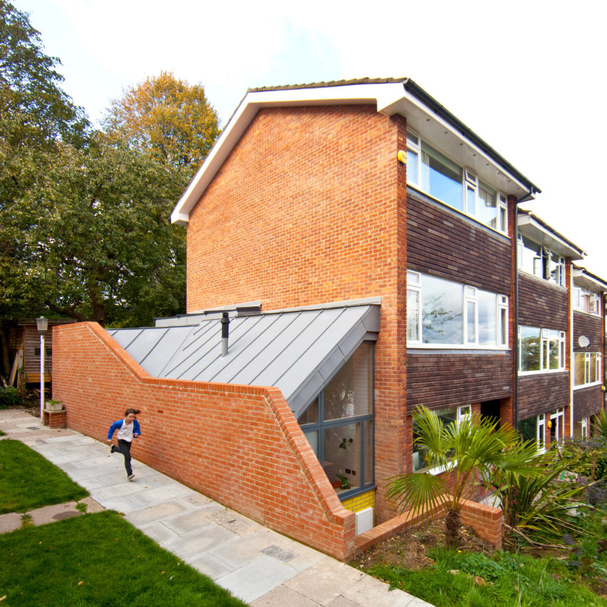 Folded Wedge Townhouse, Lewisham, by Russell Hunt Architects