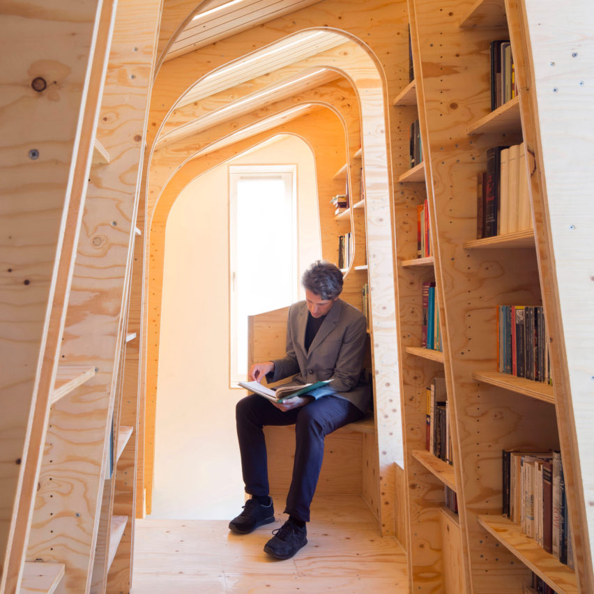 Loft Library, Waltham Forest, by Arboreal Architecture