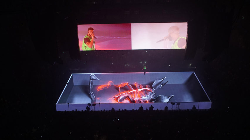 Willo Perron speaks to Dezeen on his set design for Canadian rapper Drake's latest tour.